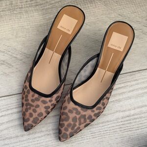 Dolce Vita Animal Print Women's Mules